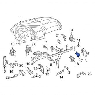 New OEM Genuine Audi, Right Outer Firewall Insulator - Part # 423880668