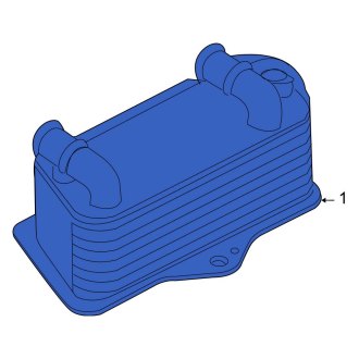 New OEM Genuine Audi, Automatic Transmission Oil Cooler - Part # 02E409061B