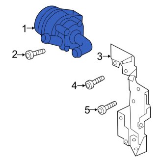 New OEM Genuine Audi, Engine Auxiliary Water Pump - Part # 07K965561