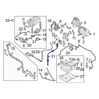 New OEM Genuine Audi, Exhaust Gas Temperature - Part # 059906088AA