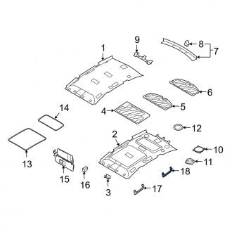 New OEM Genuine Audi, Rear Right Interior Grab Bar - Part # 8P0857608HY22