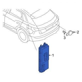 New OEM Genuine Audi, Liftgate Control Module - Part # 4KE959107