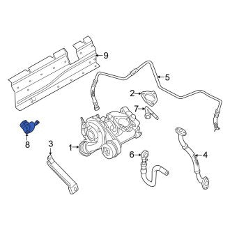 New OEM Genuine Audi, Turbocharger Wastegate Actuator - Part # 06A906283E