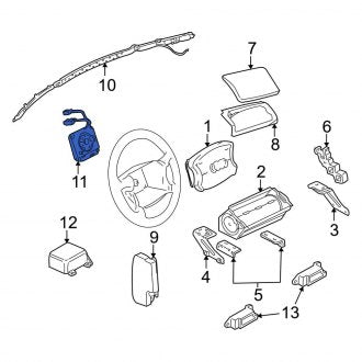 New OEM Genuine Audi, Air Bag Clockspring - Part # 4D0951543D