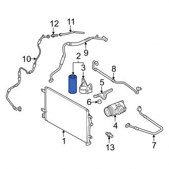 New OEM Genuine Audi, A/C Receiver Drier - Part # 8E0820193E