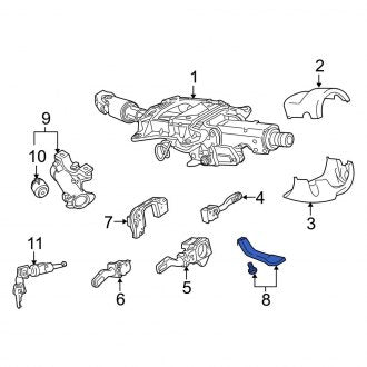 New OEM Genuine Audi, Steering Column Tilt Adjuster - Part # 8E0419378A