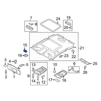 New OEM Genuine Audi, Garage Door Transmitter - Part # 8K0959719CU57