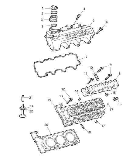 Seat Exhaust Valve Quantity Is Per Cylinder Head
