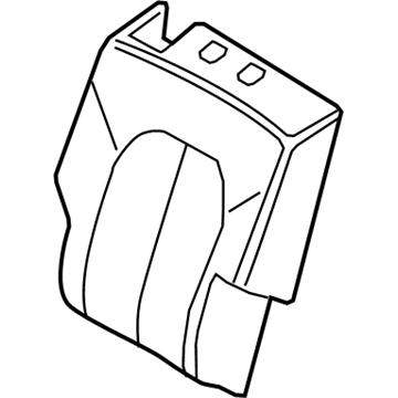 Cover Assy - Rear Seat Back