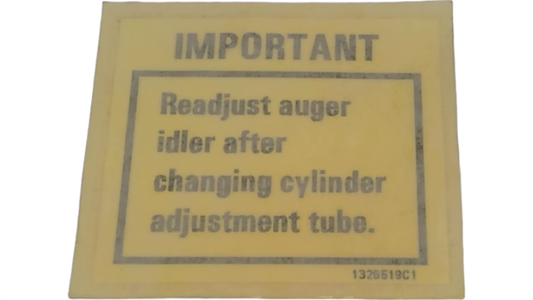 New OEM Genuine CNHi, Decal - Part # 1326519C1