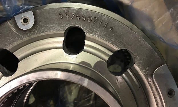 New OEM Genuine CNHi, Hub - Part # 242168A1