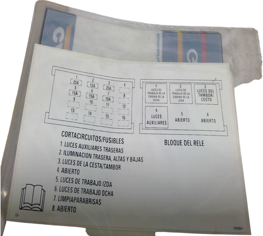 New OEM Genuine CNHi, Decal - Part # 255038A1