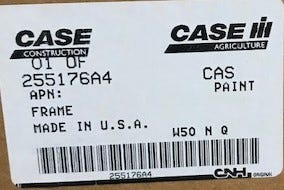 New OEM Genuine CNHi, Frame - Part # 255176A4