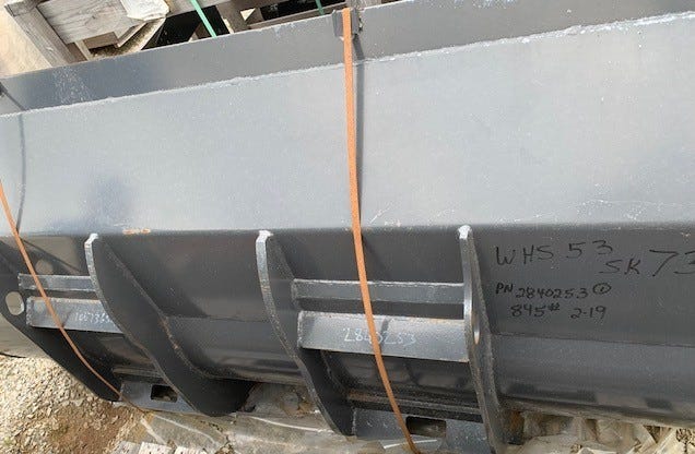 New OEM Genuine CNHi, Bucket - Part # 2840253