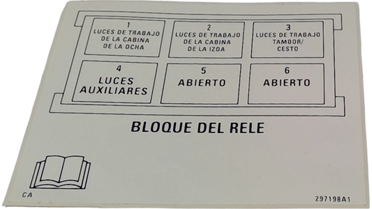 New OEM Genuine CNHi, Decal - Part # 297198A1