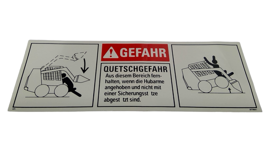 New OEM Genuine CNHi, Decal - Part # 297396A1