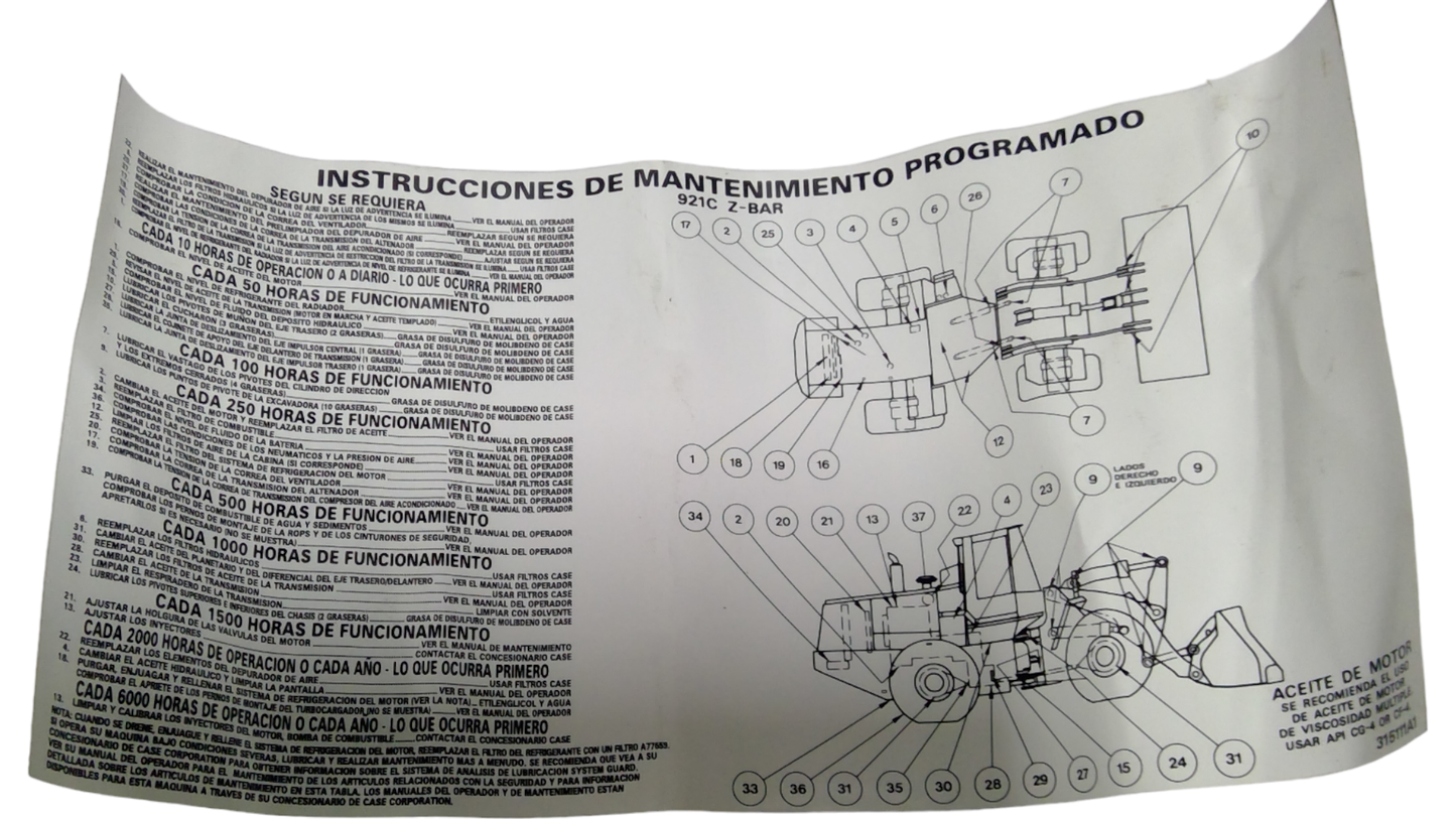 New OEM Genuine CNHi, Decal - Part # 315111A1