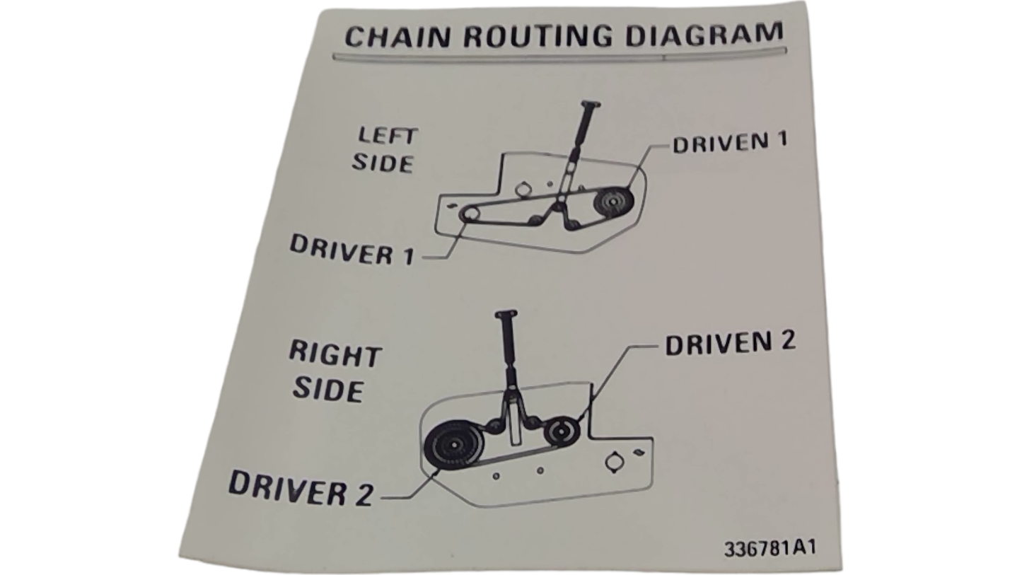 New OEM Genuine CNHi, Decal - Part # 336781A1