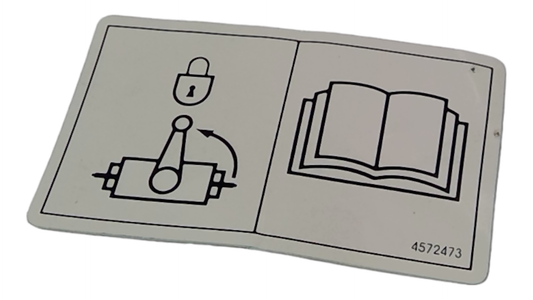 New OEM Genuine CNHi, Ideogram - Part # 4572473
