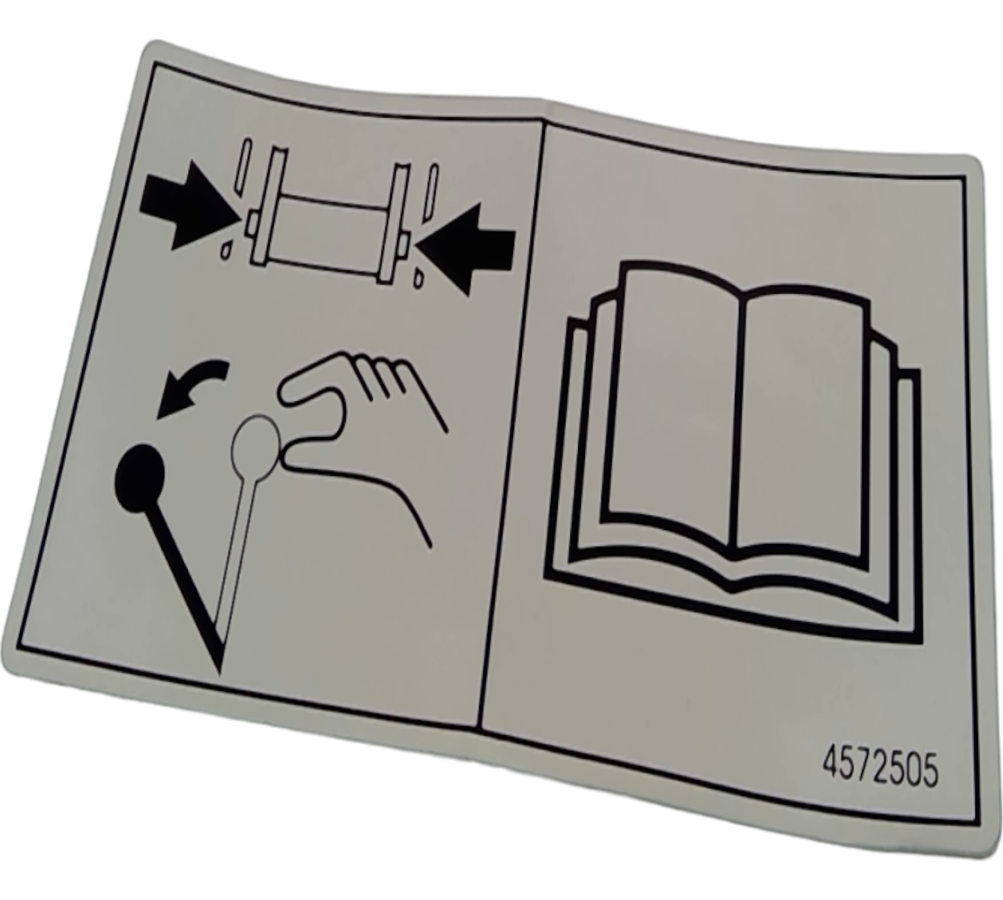 New OEM Genuine CNHi, Ideogram - Part # 4572505
