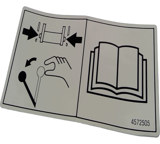 New OEM Genuine CNHi, Ideogram - Part # 4572505