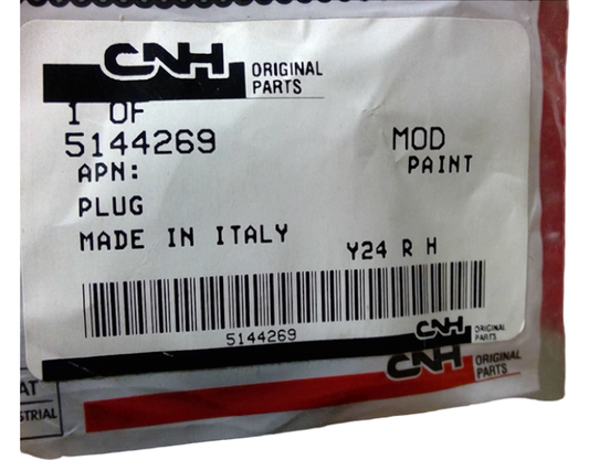 New OEM Genuine CNHi, Plug - Part # 5144269