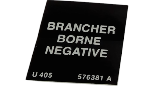 New OEM Genuine CNHi, Decal - Part # 576381