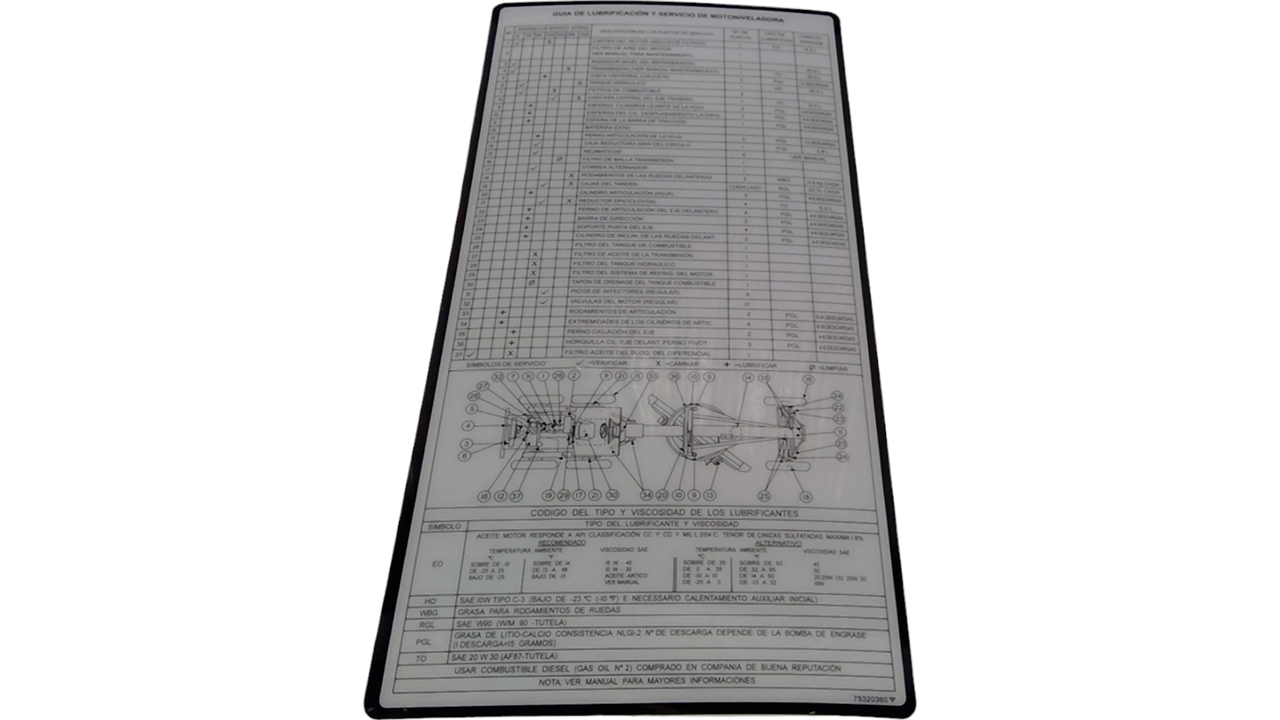 New OEM Genuine CNHi, Decal - Part # 75320360