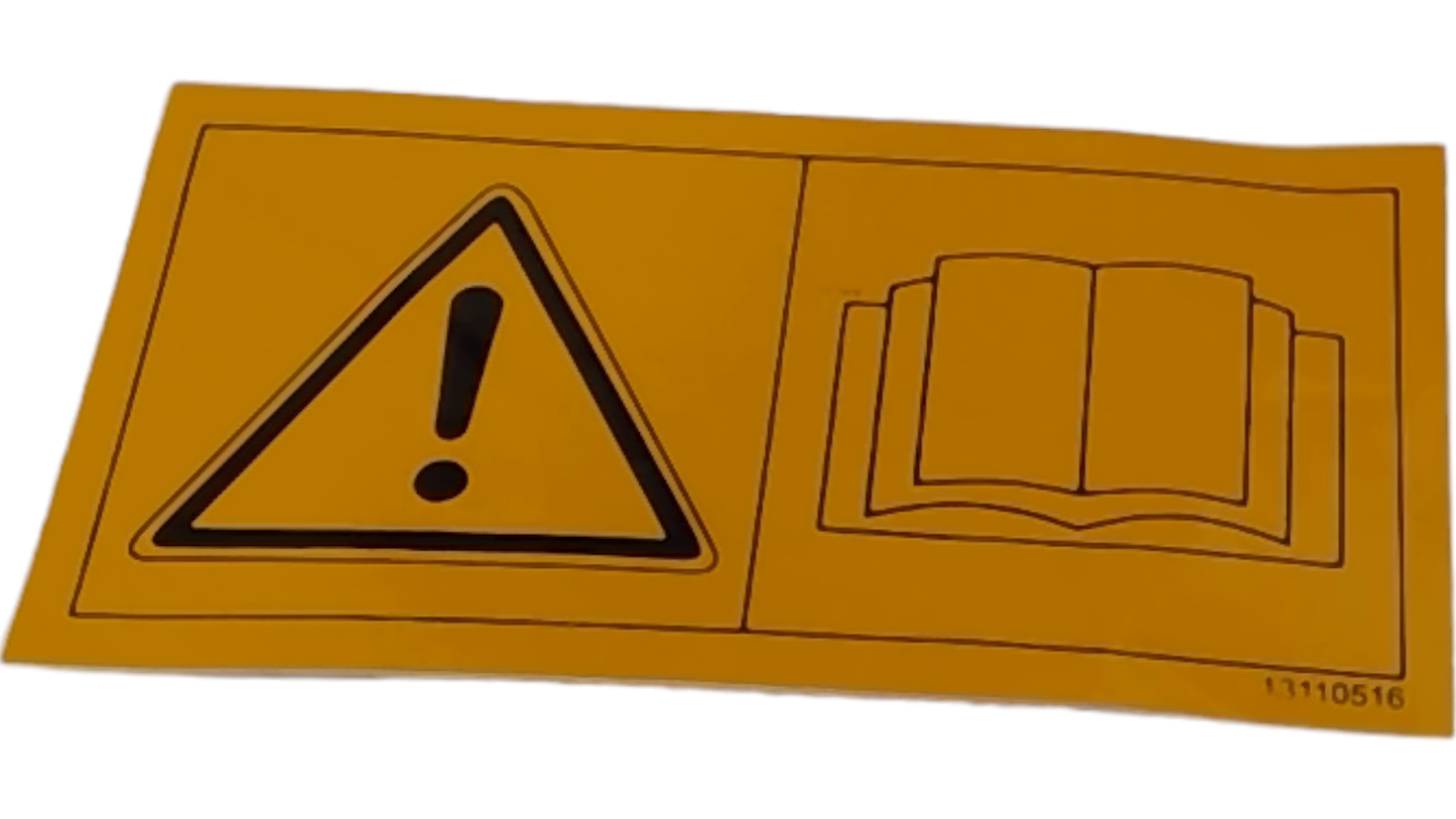 New OEM Genuine CNHi, Decal - Part # 76606065