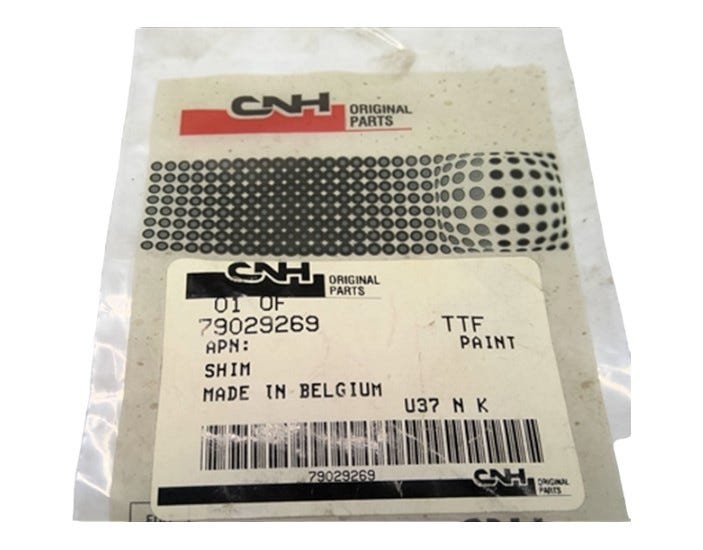 New OEM Genuine CNHi, Shim - Part # 79029269