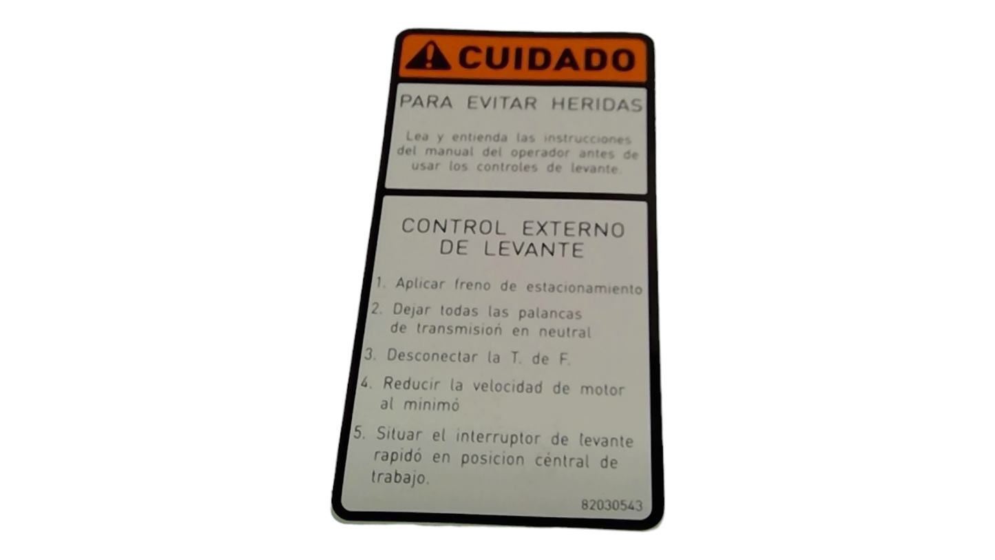 New OEM Genuine CNHi, Decal - Part # 82030543