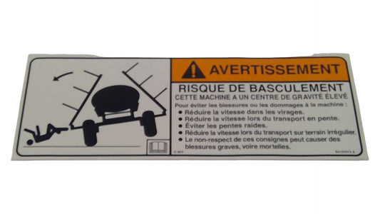 New OEM Genuine CNHi, Decal - Part # 84195973