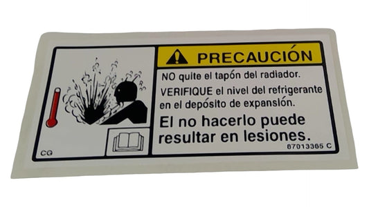 New OEM Genuine CNHi, Decal - Part # 87013365