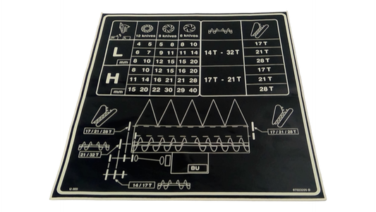 New OEM Genuine CNHi, Decal - Part # 87023205