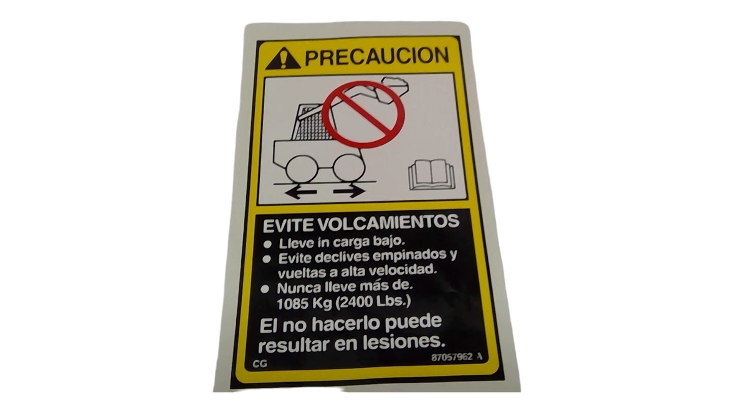 New OEM Genuine CNHi, Decal - Part # 87057962