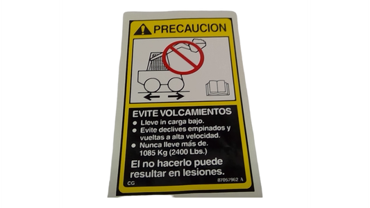 New OEM Genuine CNHi, Decal - Part # 87057962