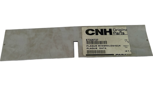 New OEM Genuine CNHi, Plate Data - Part # 87306737