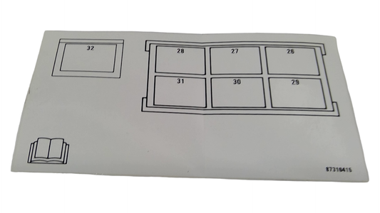 New OEM Genuine CNHi, Decal - Part # 87310415