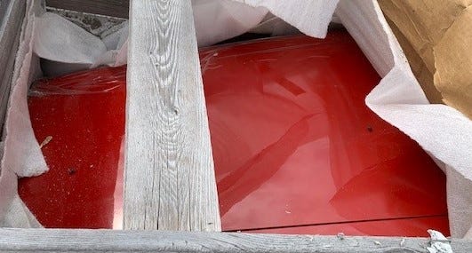 New OEM Genuine CNHi, Panel Engine Hood - Part # 87312268