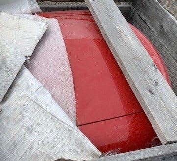 New OEM Genuine CNHi, Panel Engine Hood - Part # 87312268