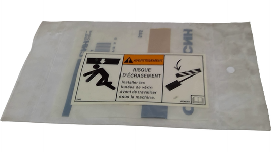 New OEM Genuine CNHi, Decal - Part # 87549764