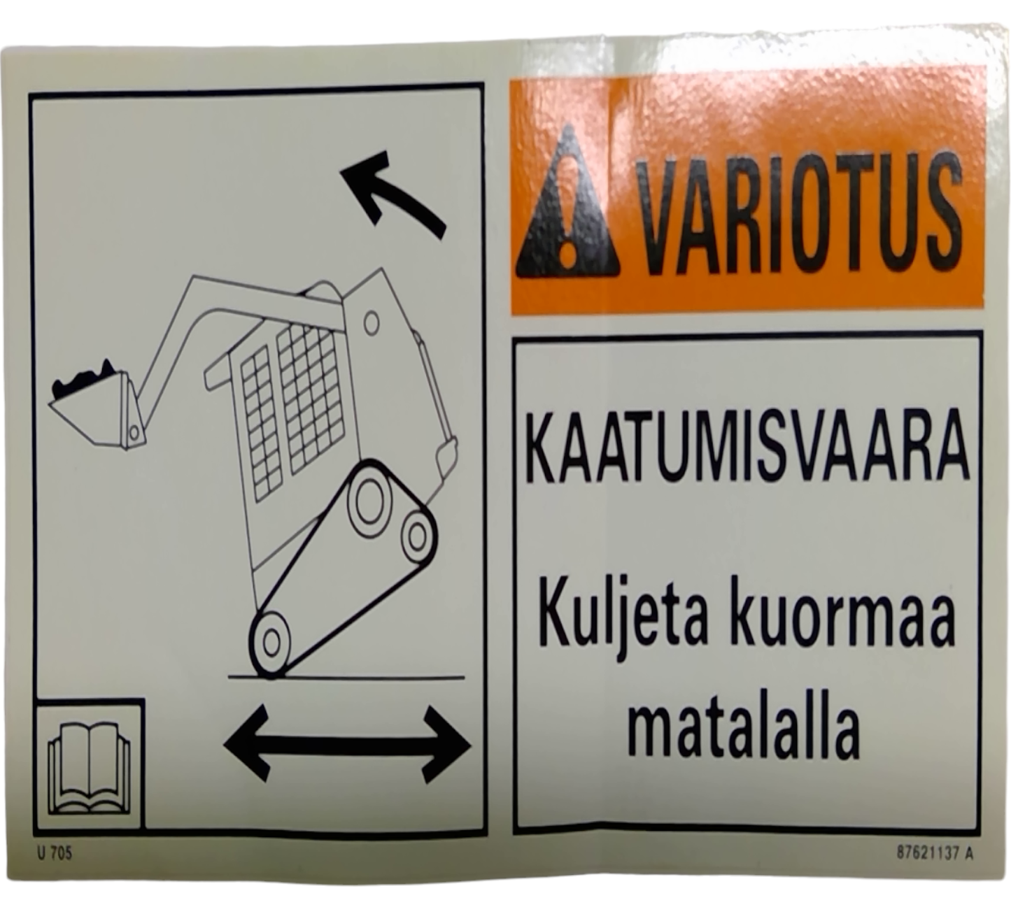 New OEM Genuine CNHi, Decal - Part # 87621137