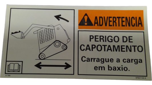 New OEM Genuine CNHi, Decal - Part # 87621144