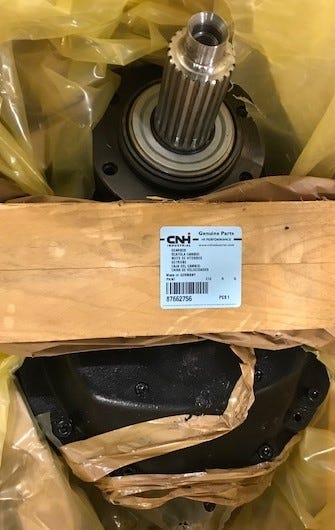 New OEM Genuine CNHi, Gearbox - Part # 87662756