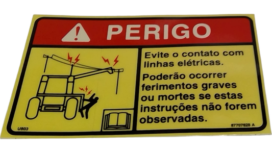 New OEM Genuine CNHi, Decal - Part # 87707628