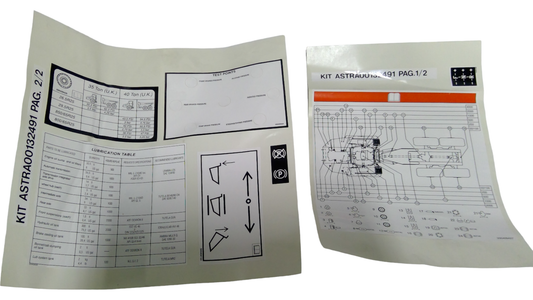 New OEM Genuine CNHi, Kit Decals - Part # 8900132491