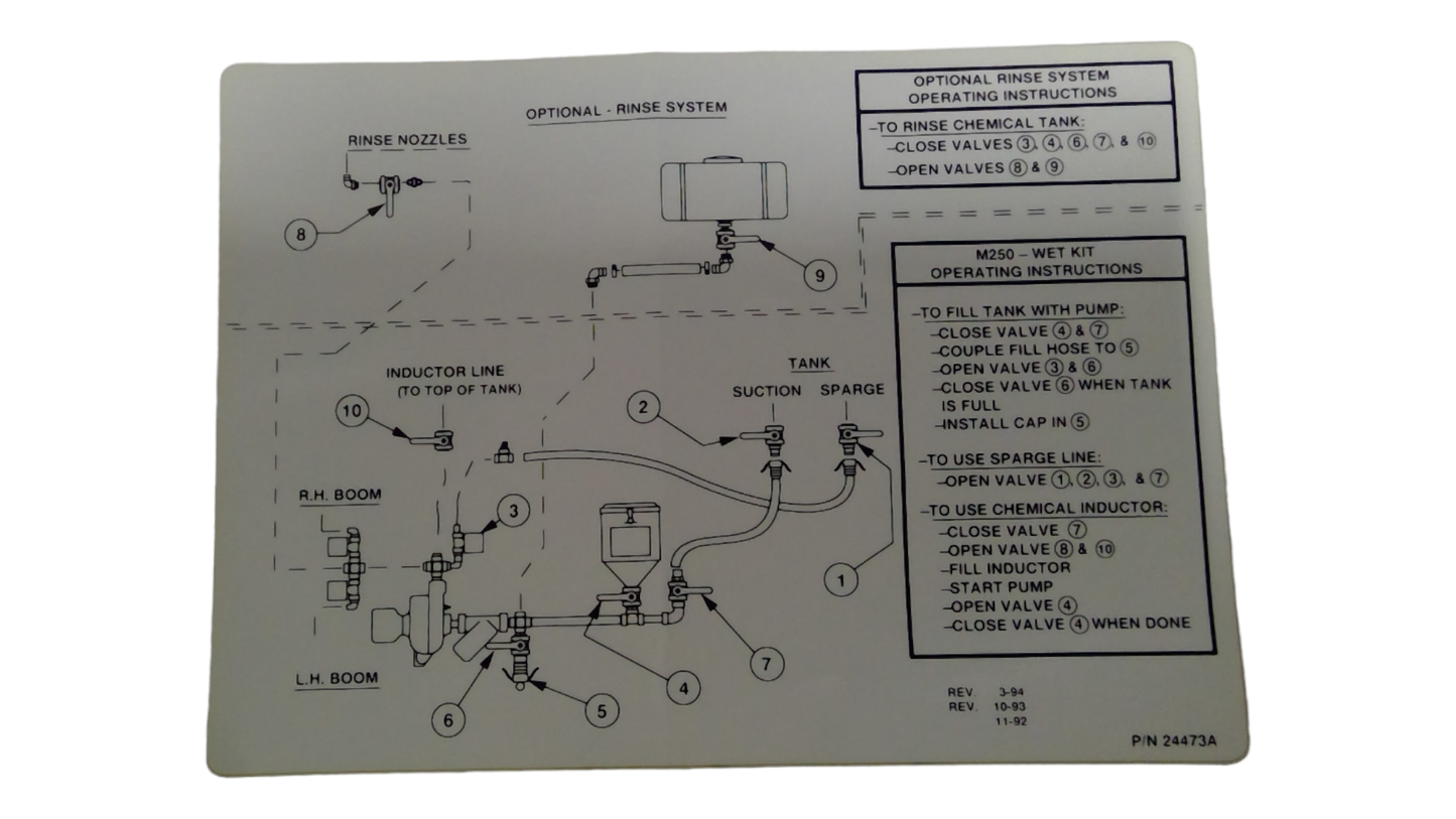 New OEM Genuine CNHi, Decal - Part # BN24473A