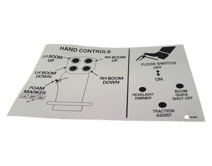 New OEM Genuine CNHi, Decal - Part # BN324389
