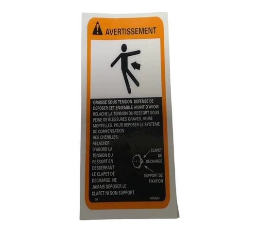 New OEM Genuine CNHi, Decal - Part # 190482A1