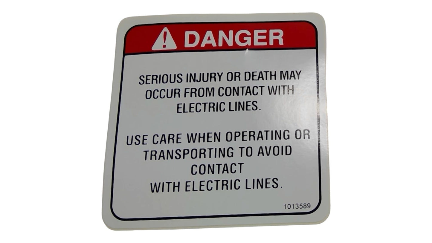 New OEM Genuine CNHi, Decal - Part # 234380A1